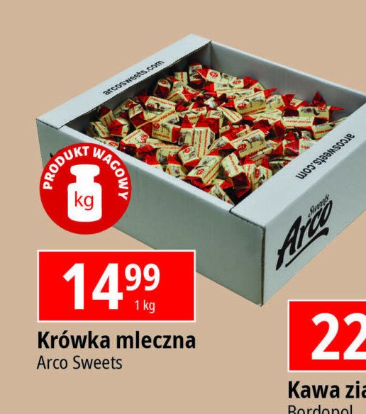 Krówka mleczna Arco sweets promocja w Netto