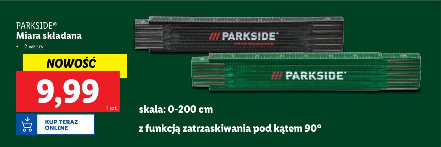 Miara Parkside promocja