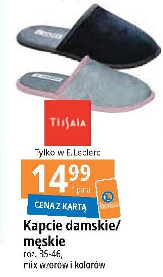 Kapcie damskie rozm. 36-46 Tissaia promocja