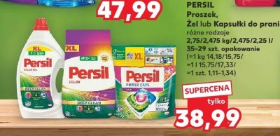 Kapsułki do prania PERSIL różne rodzaje  promocja w Kaufland