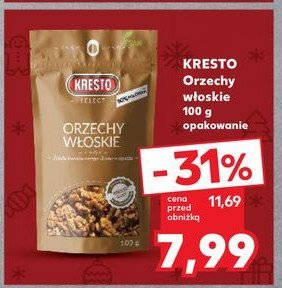 Orzechy włoskie Kresto promocja w Kaufland