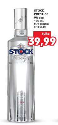 Wódka Stock Prestige  0,7 l  promocja w Kaufland