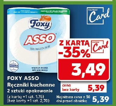 Ręcznik papierowy Foxy asso promocja