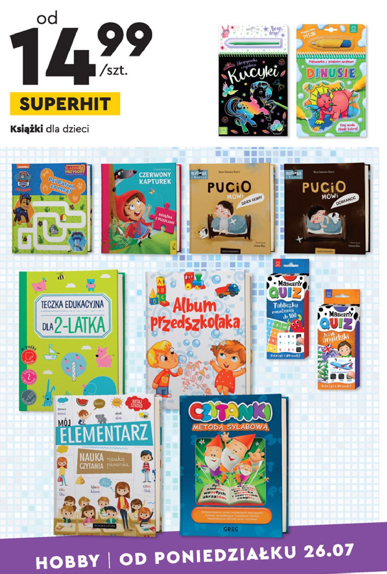 Magiczny quiz -tabliczka mnożenia na 100 promocja