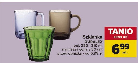 Szklanka 250 ml DURALEX promocja