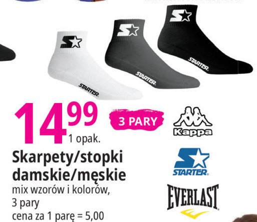 Stopki m臋skie 39-46 STARTER promocja