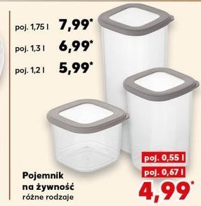 Pojemnik na 偶ywno艣膰 550 ml promocja