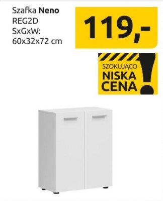 Szafka Neno REG2D promocja w Black Red White
