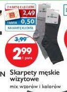 Skarpety m臋skie wizytowe promocja