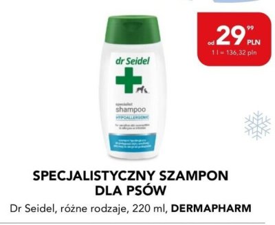 Szampon specjalistyczny dla psów Dr Seidel  promocja w Aquael zoo