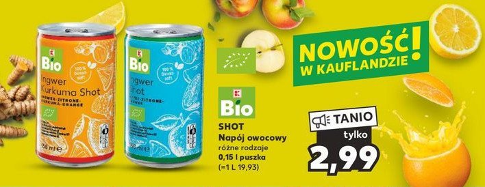 Nap贸j kurkuma shot K-classic bio promocja
