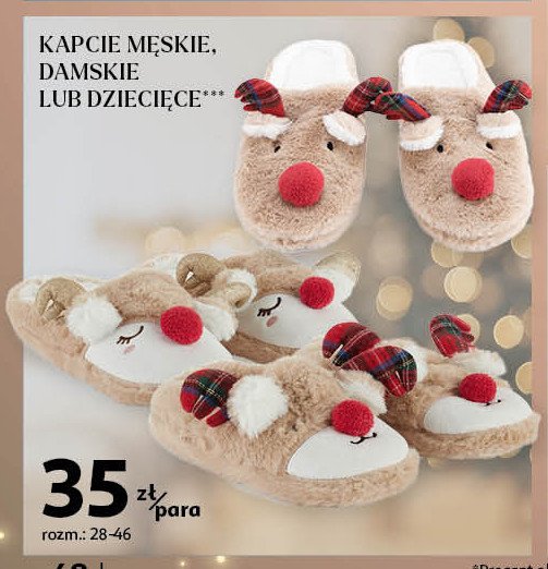 Kapcie damskie In extenso promocja w Auchan