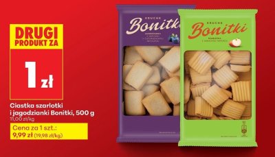 Ciastka jagodzianki 500g promocja w Biedronka