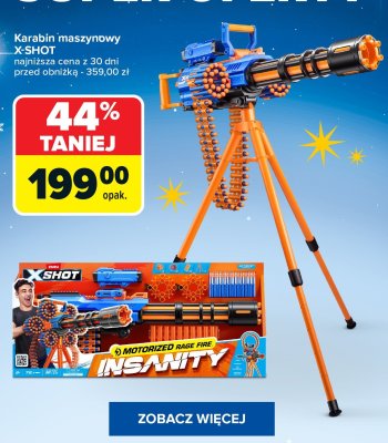 Karabin maszynowy  promocja w Carrefour