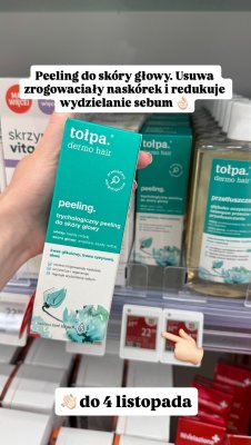 Trychologiczny peeling do skóry głowy promocja w Rossmann
