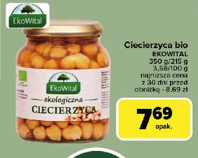 Ekologiczna ciecierzyca Ekowital promocja