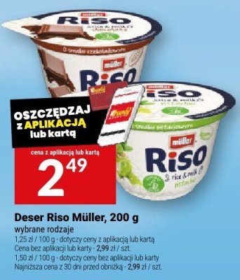 Deser Riso Müller, 200 g promocja w Twój Market