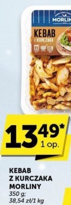 Kebab z kurczaka Morliny promocja w Groszek