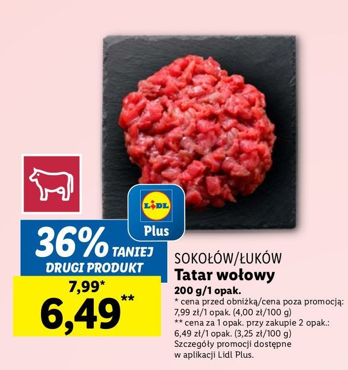 Tatar wołowy Sokołów promocja