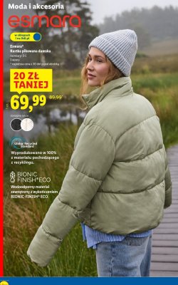 Kurtka pikowana damska  promocja w Lidl