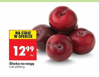 Śliwka na wagę promocja w Biedronka