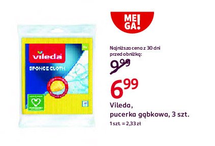 Pucerka gąbkowa Vileda promocja