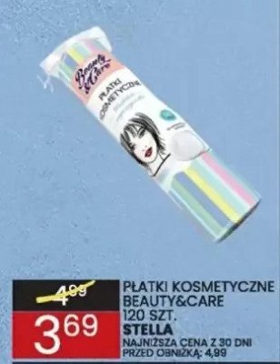 Płatki kosmetyczne BeautyGare 120 szt. promocja w Wafelek