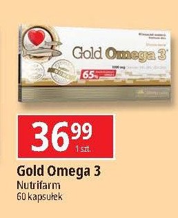 Kapsułki wspomagające układ nerwowy Olimp labs gold omega 3 promocja