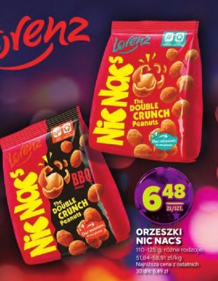 Orzeszki Nic Nacs różne rodzaje promocja w Stokrotka
