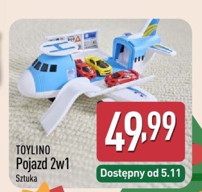 Zabawka Pojazd 2w1 TOYLINO promocja w Aldi