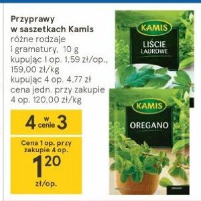 Oregano Kamis promocja