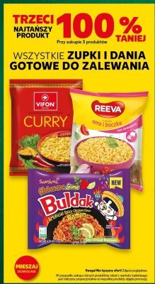 Wszystkie zupki i dania gotowe do zlewania TRZECIE -100% promocja w Kaufland