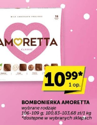 Bombonierka Amoretta wybrane rodzaje promocja w Groszek