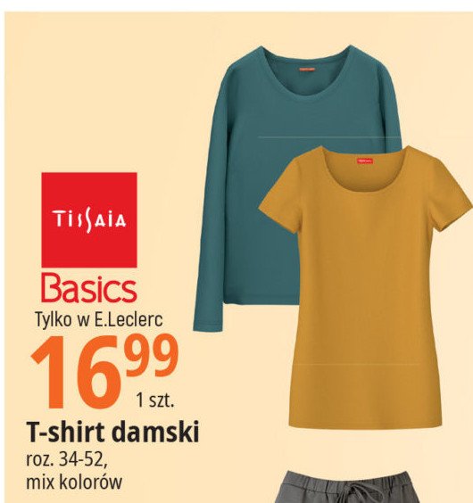 T-shirt damski 34-52 TISSAIA BASICS promocja