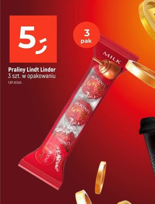 Praliny milk Lindt lindor promocja