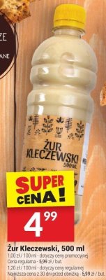 Żur Kleczewski, 500 ml promocja w Twój Market