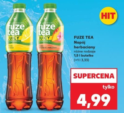 Napój herbaciany różne rodzaje promocja w Kaufland