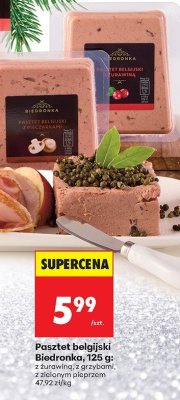 Pasztet belgijski Biedronka promocja w Biedronka