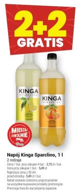 Napój Kinga Sparclino, 1 l promocja w Twój Market