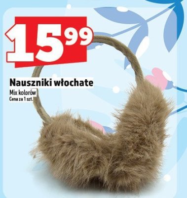 Nauszniki włochate promocja w TOPAZ