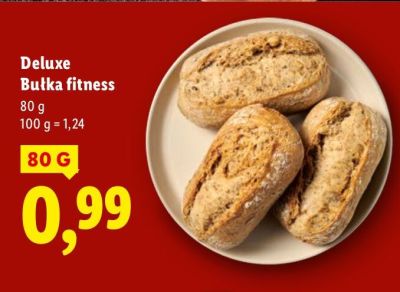 Bułka fitness Deluxe promocja w Lidl