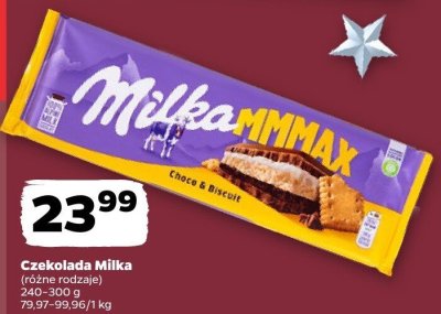 Czekolada 240-300 g, różne rodzaje promocja w Netto