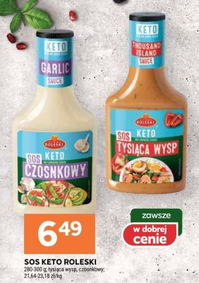 Sos Keto Roleski różne rodzaje promocja w Stokrotka