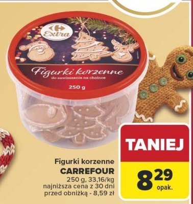Figurki korzenne CARREFOUR 250 g promocja w Carrefour