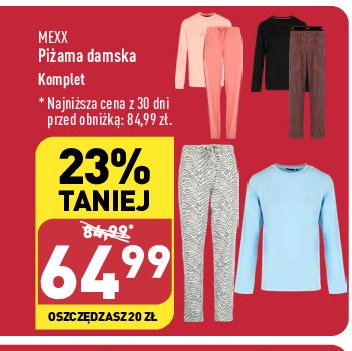 Piżama damska s-xl Mexx promocja