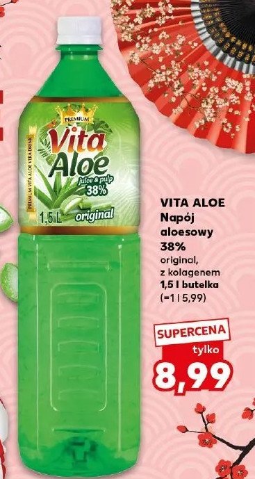 Nap贸j z aloesem i miodem Vita aloe promocja