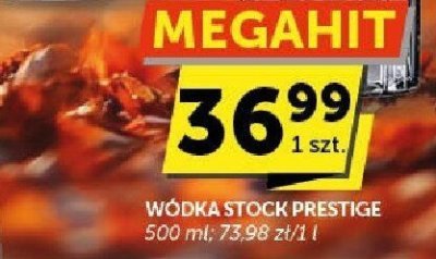 Wódka Stock Prestige promocja w Groszek