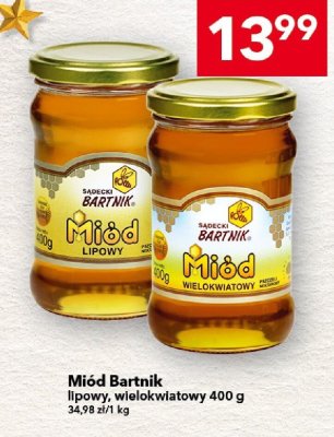 Miód Bartnik lipowy promocja w LEWIATAN