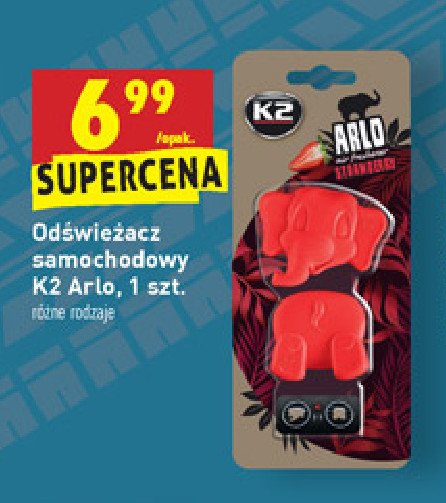 Zapach samochodowy arlo K2 promocja
