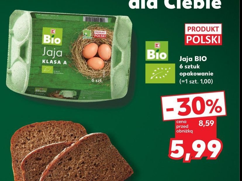 Jaja klasa a K-classic bio promocja